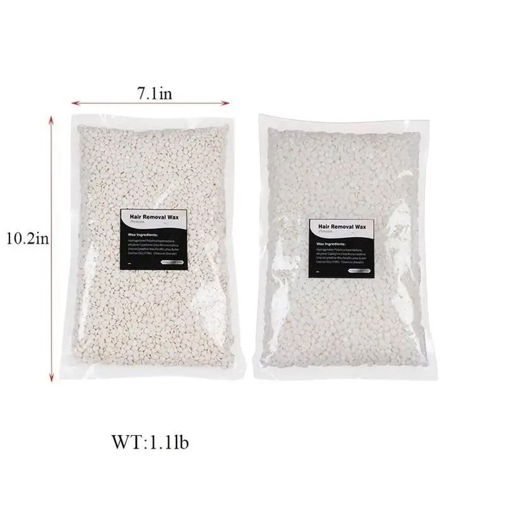 Professional Hard Wax Beans For Hair Removal Painless Depilatory Wax Beads For Face Bikini And Body 4