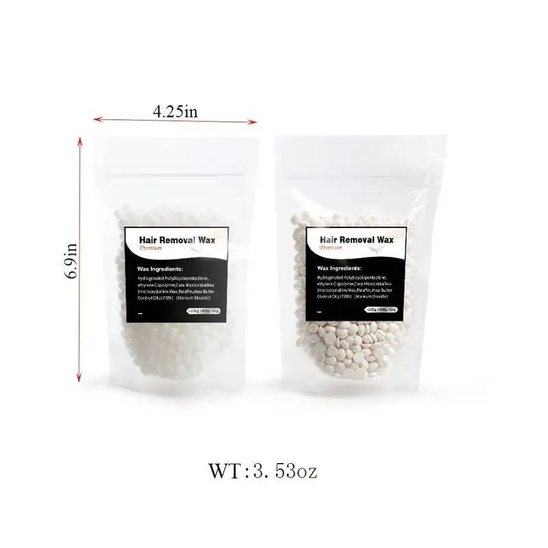 Professional Hard Wax Beans For Hair Removal Painless Depilatory Wax Beads For Face Bikini And Body 5