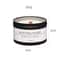 Black Tin Scented Candle With Wooden Wick Aromatic Decorative Candle Jar With Lid 3