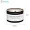 Black Tin Scented Candle With Wooden Wick Aromatic Decorative Candle Jar With Lid 4