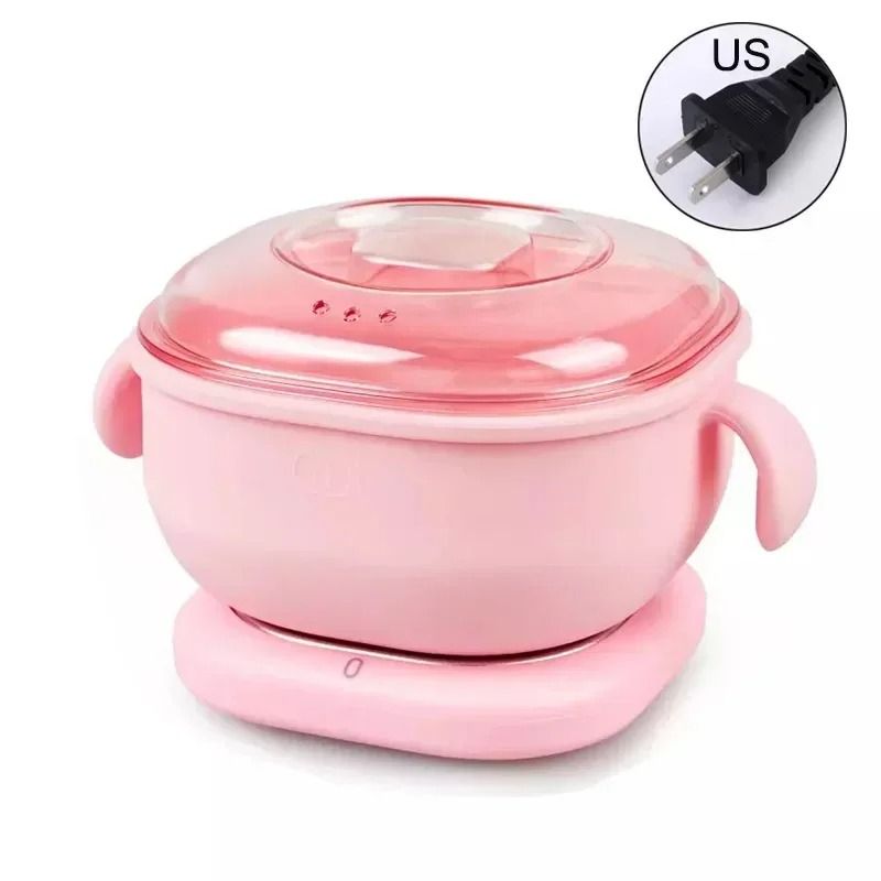 Portable Foldable Wax Heater Machine Silicone Wax Warmer For Hair Removal 400ML Travel Wax Pot 2