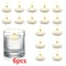 Romantic Floating Disc Candles Unscented Mini Candle Set For Wedding Bath And Party Decor 1