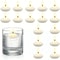 Romantic Floating Disc Candles Unscented Mini Candle Set For Wedding Bath And Party Decor 11