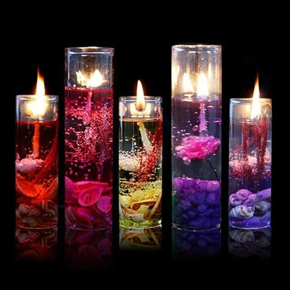Ocean Shell Jelly Candle Aromatherapy Smokeless Decorative Candle For Romantic Home Decor 6