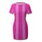 Stephanie Inspired Pink Costume Dress Short Sleeve Character Style Dress For Women 1