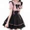 Sweet Lolita Two Piece Dress Set Doll Collar Blouse And High Waist A Line Skirt 2