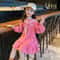 Girls Preppy Princess Dress Long Sleeve Stylish Dress For Kids 5