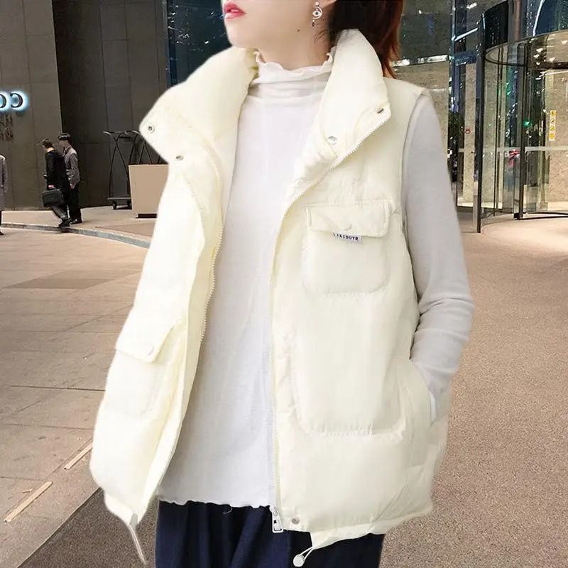 Lightweight Womens Puffer Vest Sleeveless Winter Down Vest Jacket 7