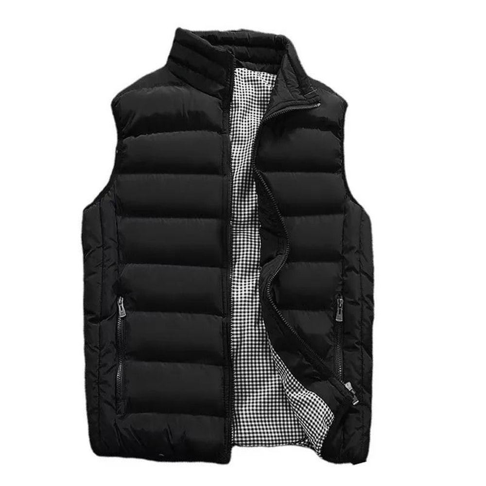 Mens Windproof Puffer Vest Warm Sleeveless Winter Gilet Jacket 7
