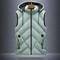 Mens Waterproof Hooded Puffer Vest Detachable Hood Winter Sleeveless Jacket 7