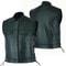 Mens Leather Motorcycle Vest Punk Style Sleeveless Biker Waistcoat 0