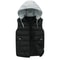 Mens Hooded Winter Vest Lightweight Thermal Sleeveless Jacket 10