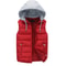 Mens Hooded Winter Vest Lightweight Thermal Sleeveless Jacket 2