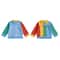 Kids Color Block Windbreaker Jacket Lightweight Hooded Jacket For Boys And Girls 2