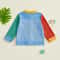 Kids Color Block Windbreaker Jacket Lightweight Hooded Jacket For Boys And Girls 3