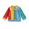 Kids Color Block Windbreaker Jacket Lightweight Hooded Jacket For Boys And Girls 4