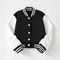 Kids Varsity Baseball Jacket College Style Color Block Cardigan For Boys And Girls 3