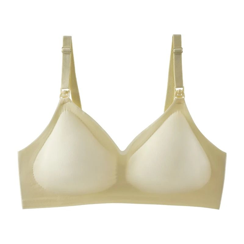 Comfortable Maternity Nursing Bra Wireless Support Breastfeeding Underwear 2