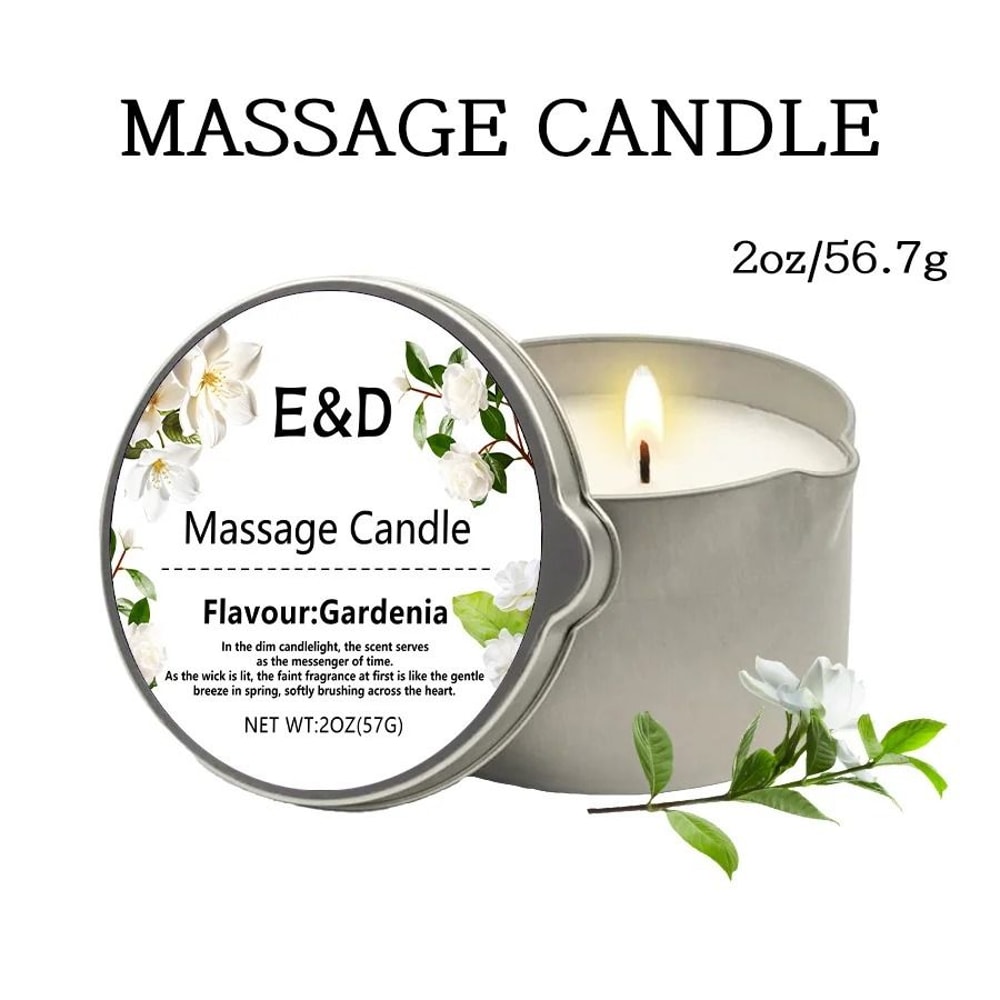 Rose Massage Oil Candle Aromatherapy Body Oil Candle For Home Spa Relaxation 15