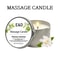 Rose Massage Oil Candle Aromatherapy Body Oil Candle For Home Spa Relaxation 1
