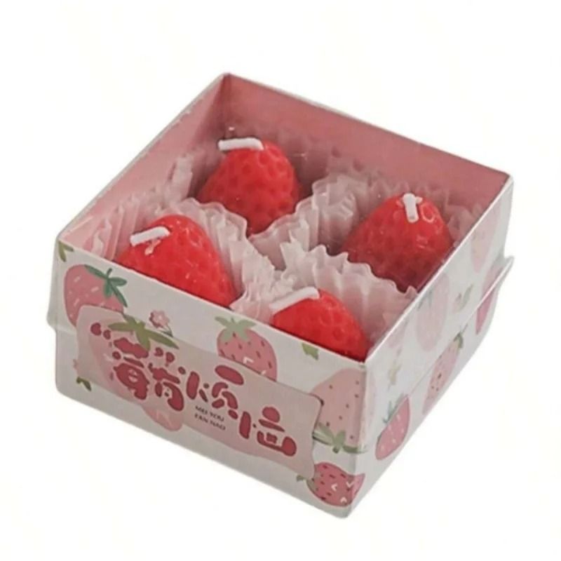 Creative Biscuit Shaped Scented Candles Cookie Candle Gift Set Decorative Wax Candles 3