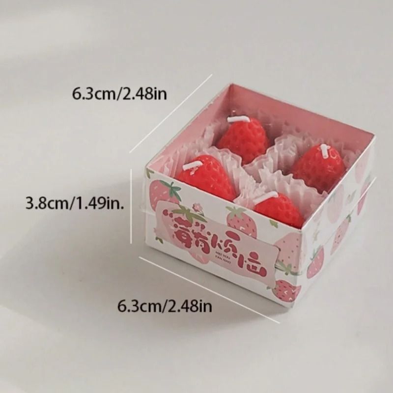 Creative Biscuit Shaped Scented Candles Cookie Candle Gift Set Decorative Wax Candles 7