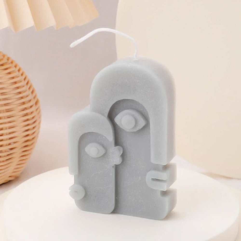 Creative Aesthetic Decorative Candles Smokeless Handmade Scented Candle Set 21