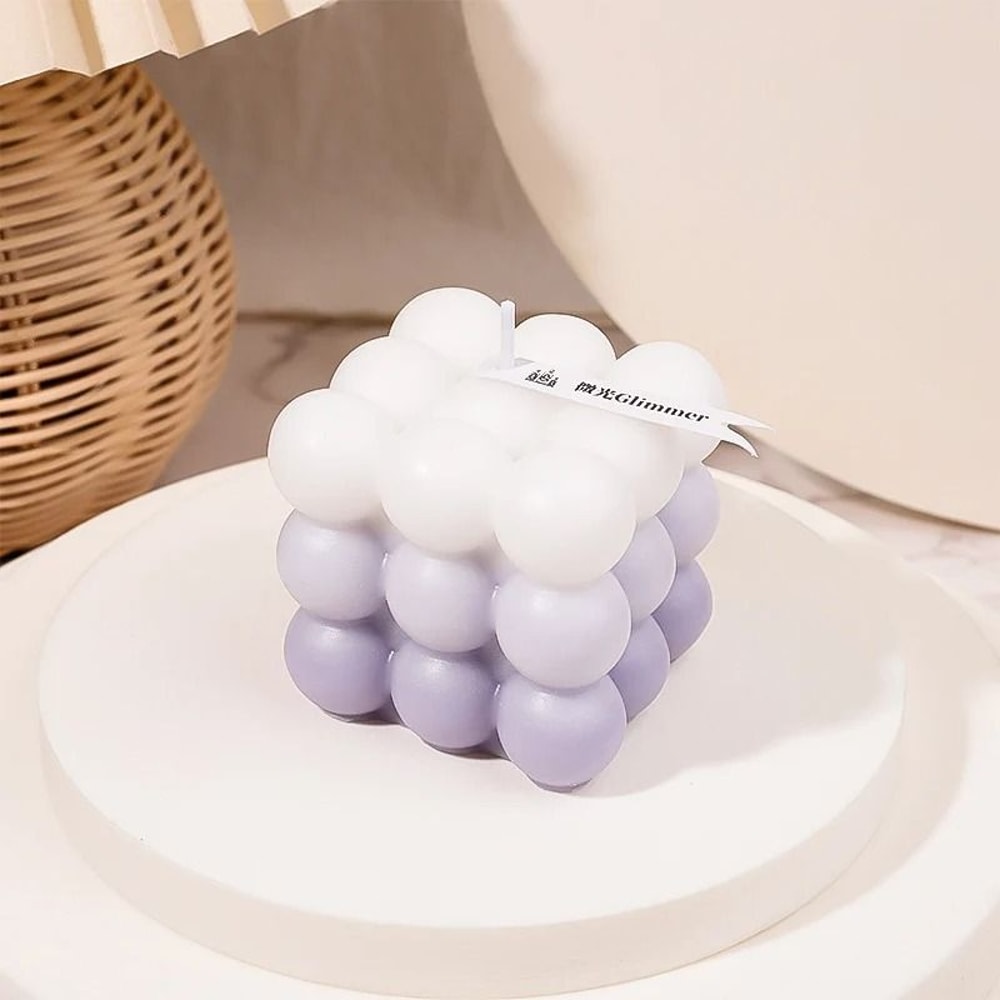 Creative Aesthetic Decorative Candles Smokeless Handmade Scented Candle Set 11