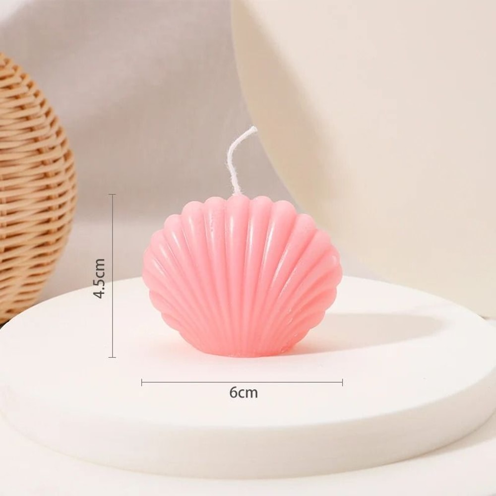 Creative Aesthetic Decorative Candles Smokeless Handmade Scented Candle Set 4