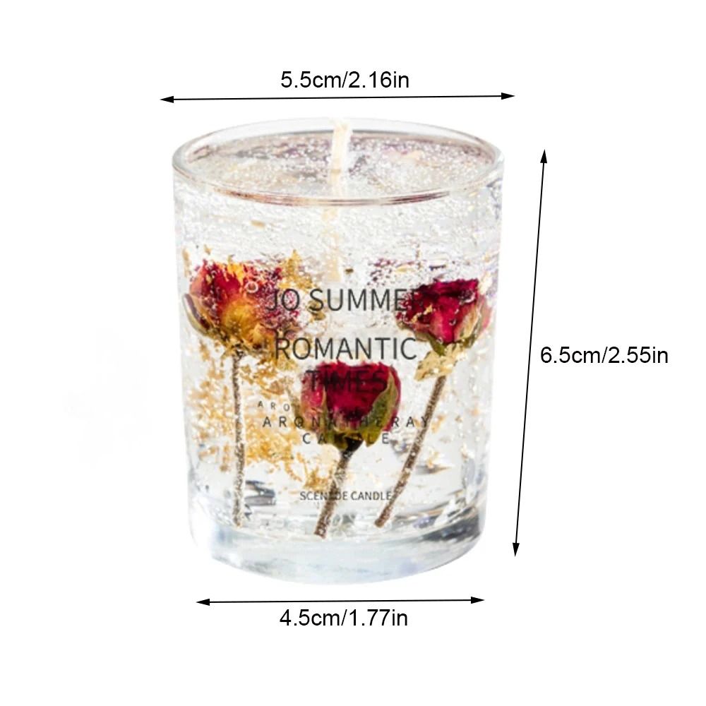 Natural Soy Wax Aromatherapy Candle Smokeless Scented Home Decor Candle 7