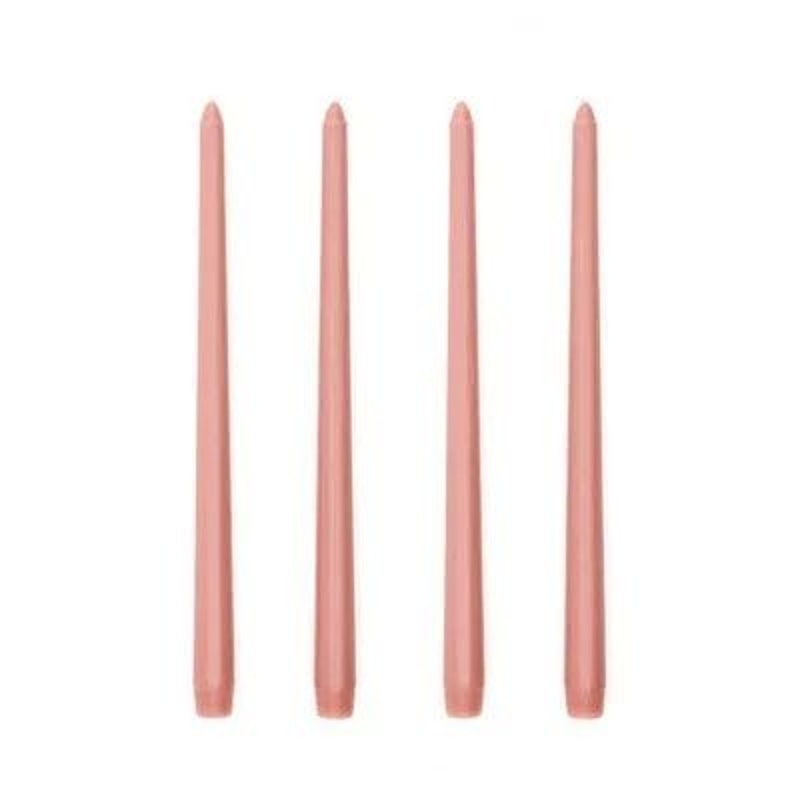 30CM Dripless Taper Candles Unscented Long Burning Dinner Candles Set Of 4 0