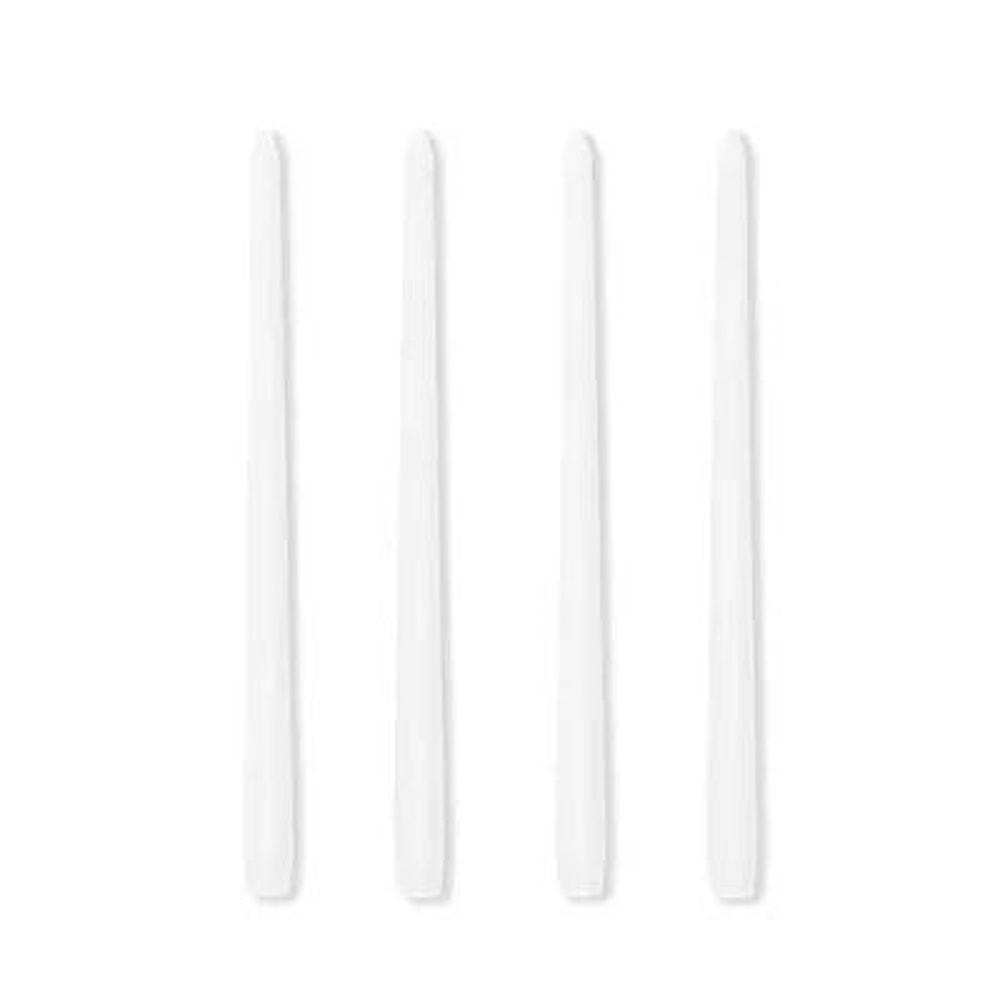 30CM Dripless Taper Candles Unscented Long Burning Dinner Candles Set Of 4 2