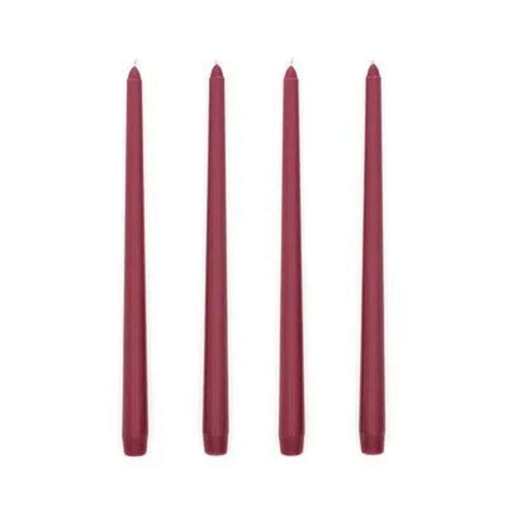 30CM Dripless Taper Candles Unscented Long Burning Dinner Candles Set Of 4 4