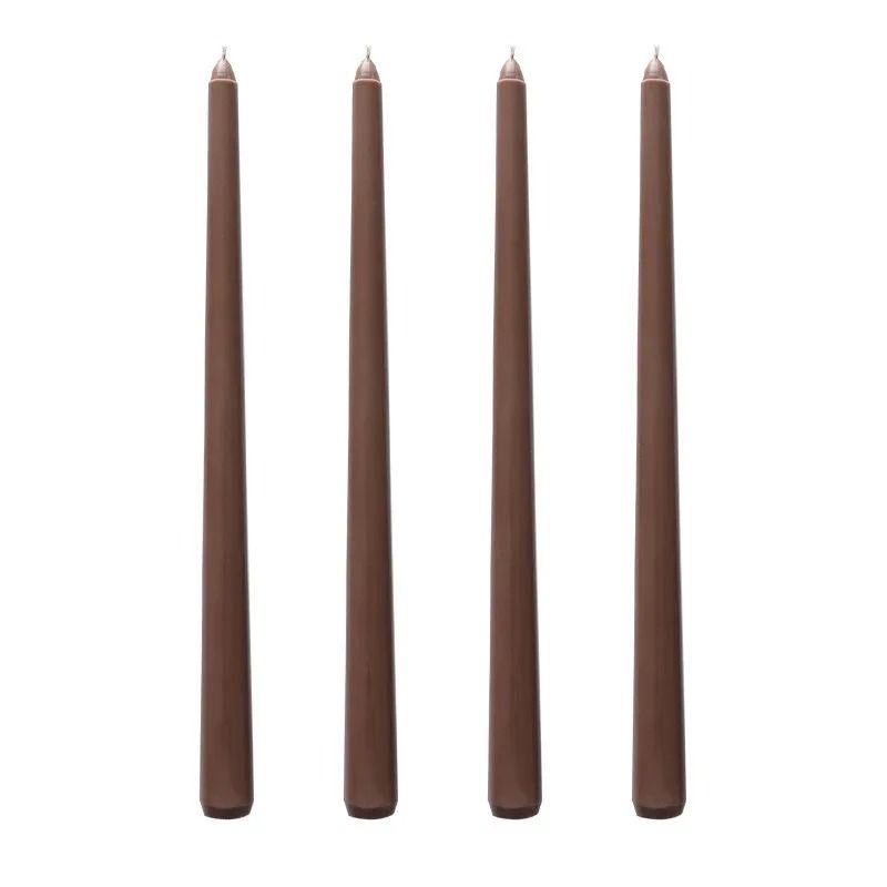 30CM Dripless Taper Candles Unscented Long Burning Dinner Candles Set Of 4 17