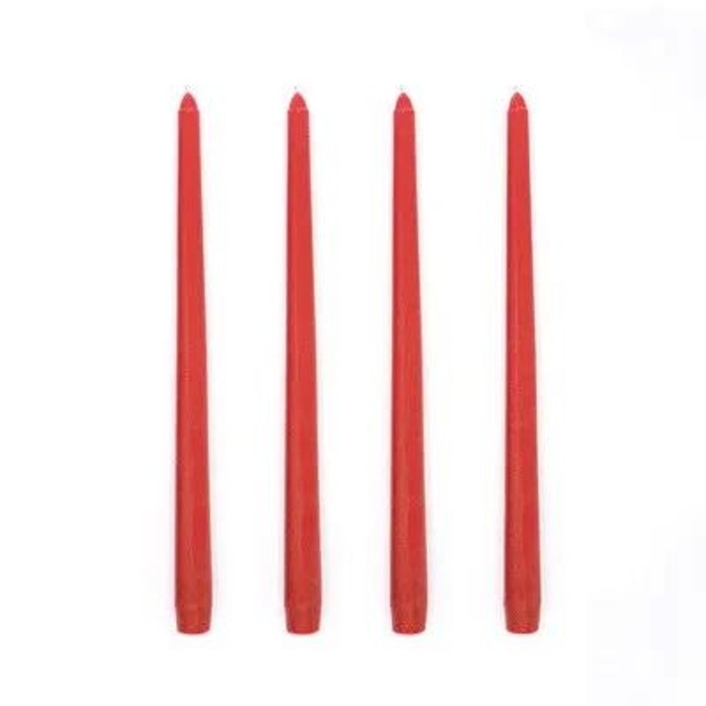 30CM Dripless Taper Candles Unscented Long Burning Dinner Candles Set Of 4 26