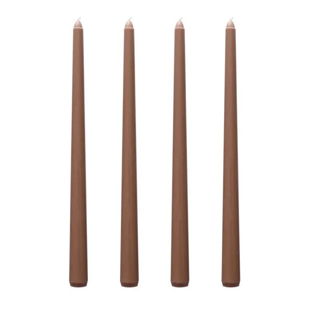 30CM Dripless Taper Candles Unscented Long Burning Dinner Candles Set Of 4 18