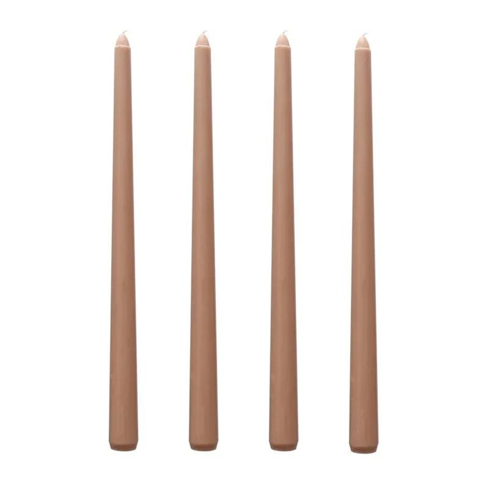 30CM Dripless Taper Candles Unscented Long Burning Dinner Candles Set Of 4 19