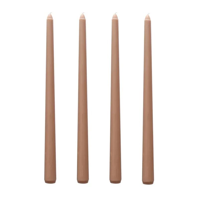 30CM Dripless Taper Candles Unscented Long Burning Dinner Candles Set Of 4 19