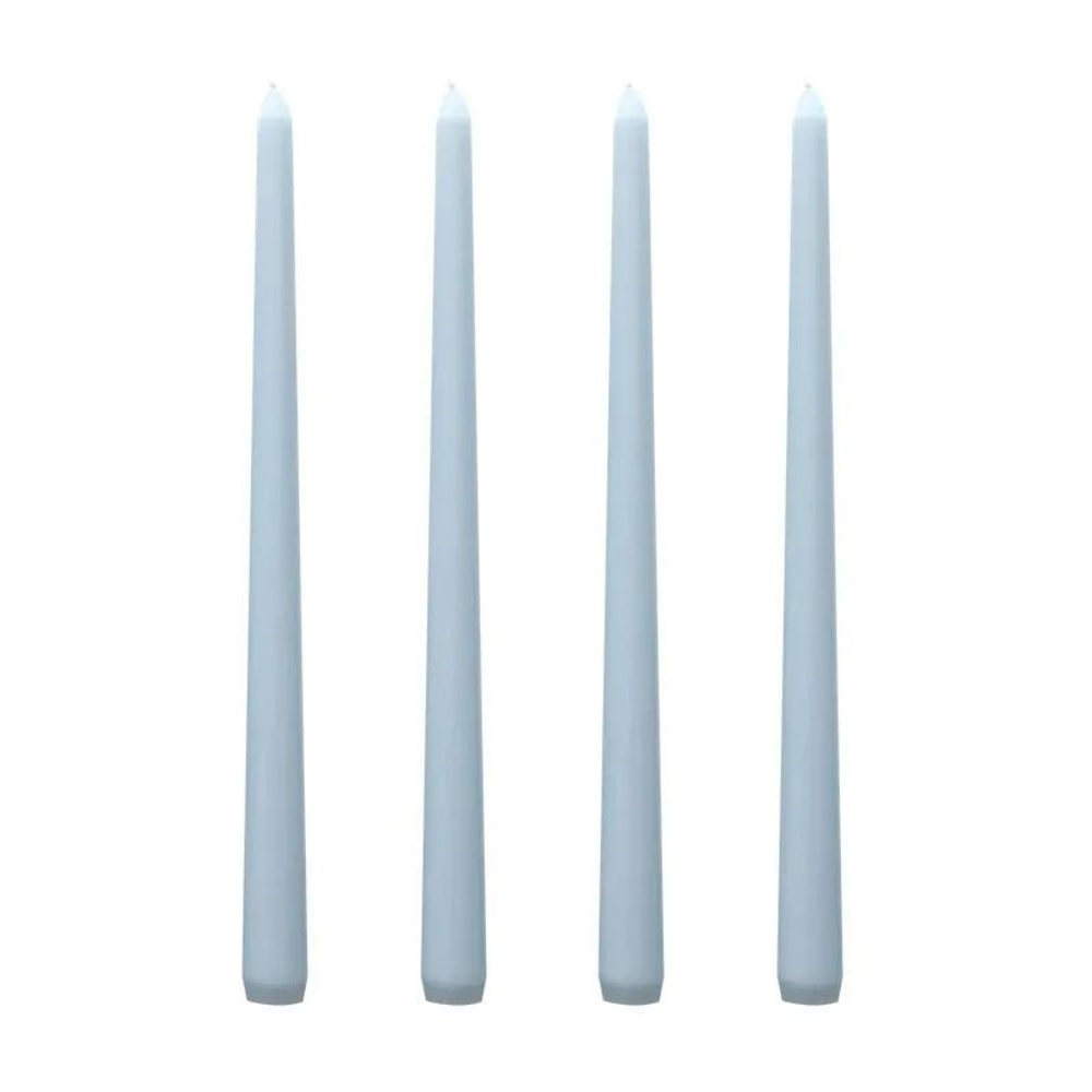 30CM Dripless Taper Candles Unscented Long Burning Dinner Candles Set Of 4 20