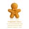 Festive Gingerbread Man Scented Candle Cute Christmas Aromatherapy Decorative Candle 1