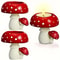 Decorative Mushroom Candle Holder Cute Tea Light Mushroom Ornament 0