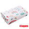 Soft Cotton Baby Bath Towel 6 Layer Gauze Newborn Swaddle Blanket 4