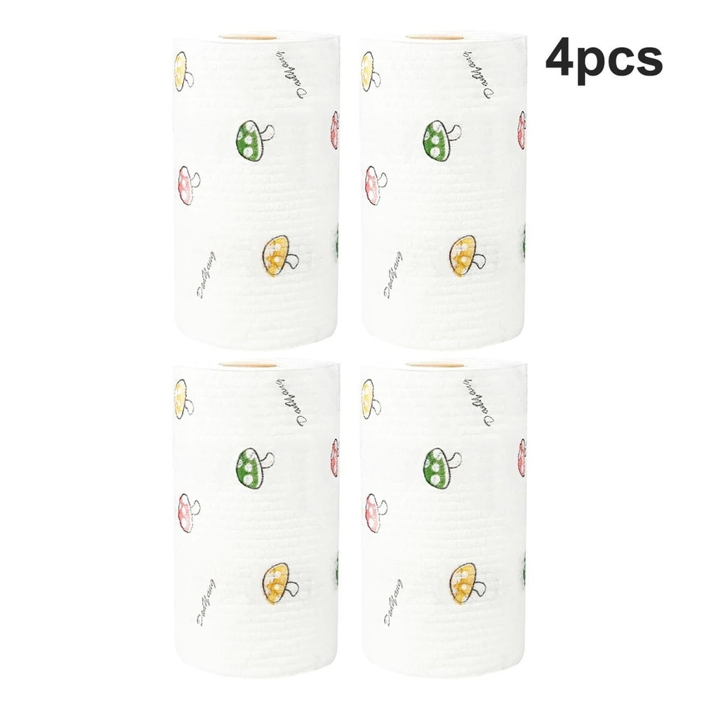 Disposable Kitchen Cleaning Cloths Oil Resistant Dishwashing Cloth Wet And Dry Non Stick Cleaning T 3