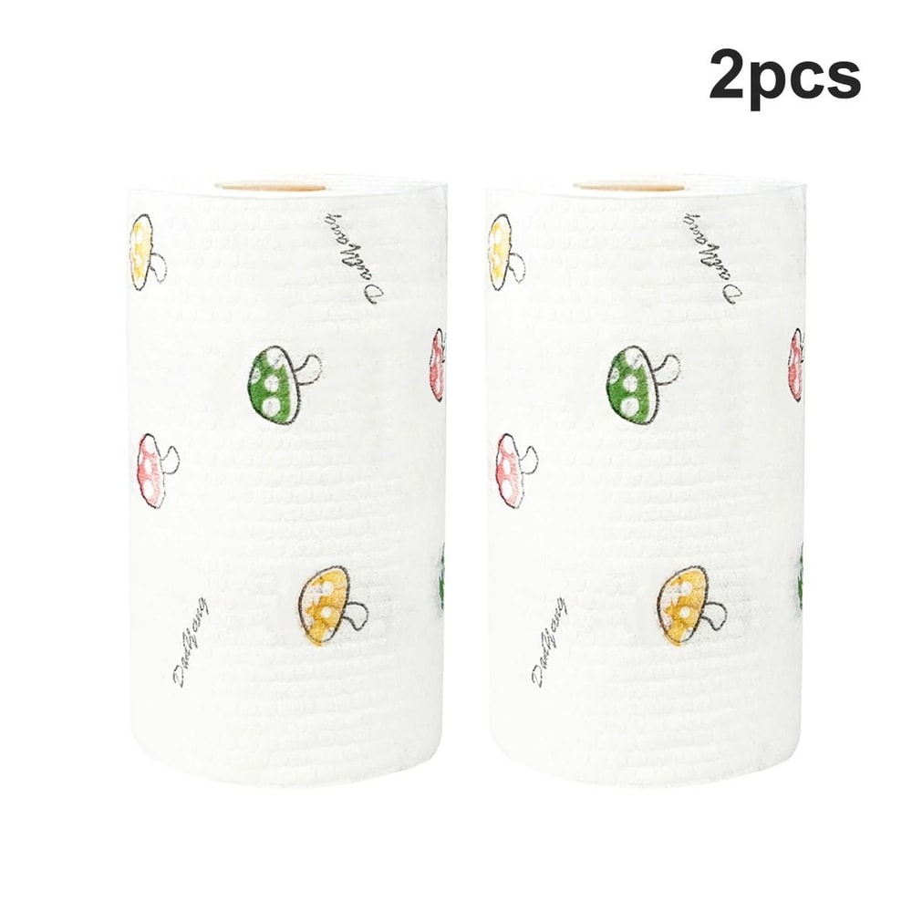 Disposable Kitchen Cleaning Cloths Oil Resistant Dishwashing Cloth Wet And Dry Non Stick Cleaning T 2
