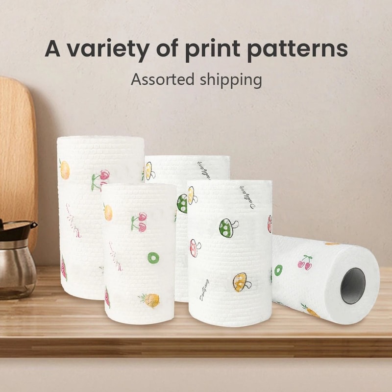 Disposable Kitchen Cleaning Cloths Oil Resistant Dishwashing Cloth Wet And Dry Non Stick Cleaning T 4