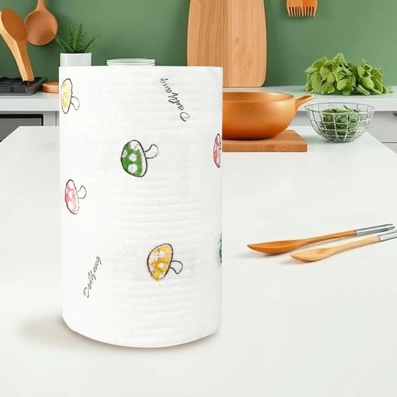 Disposable Kitchen Cleaning Cloths Oil Resistant Dishwashing Cloth Wet And Dry Non Stick Cleaning T 7