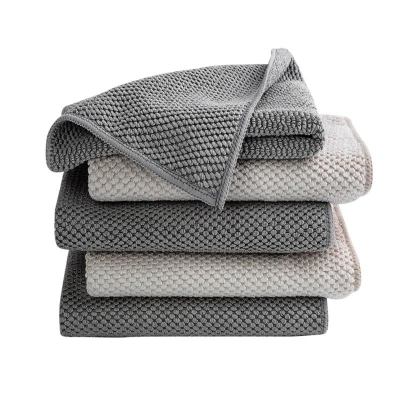 Absorbent Bar Cleaning Cloth Reusable Coffee Machine Cleaning Towel Kitchen And Tea Shop Cleaning R 2