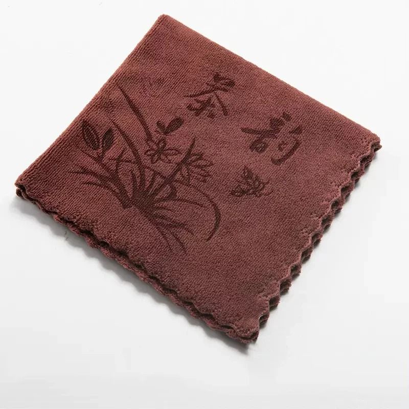 GIANXI Portable Kitchen Tea Towel Absorbent Hand Towel Travel Friendly Coffee And Kitchen Cleaning 1