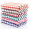 6 Pack Cotton Kitchen Towels Absorbent Checkered Tea Towels Jacquard Dish Drying Cloth Set 2