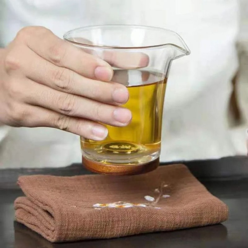 Embroidered Cotton Linen Tea Towel Lightweight Tea Cleaning Cloth Absorbent Kitchen And Tea Set Clo 9